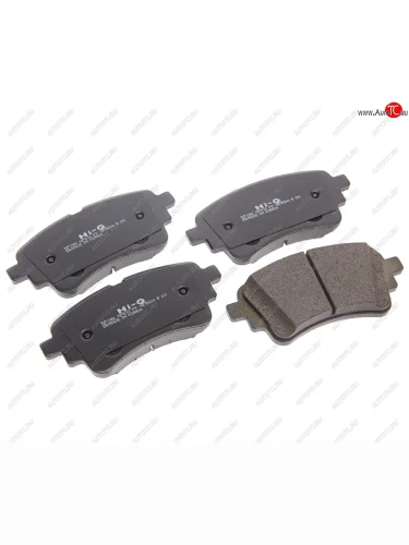 Комплект задних колодок дисковых тормозов (4шт.) SANGSIN Audi A5 F5 дорестайлинг, лифтбэк (2016-2020)