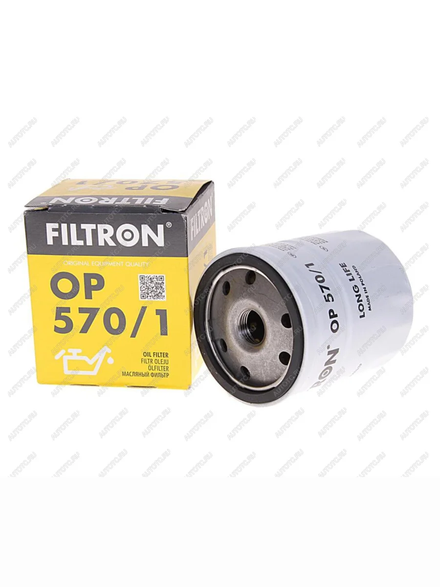 Фильтр масляный FILTRON Opel Vectra C седан дорестайлинг (2002-2005)  с доставкой в г. Пермь