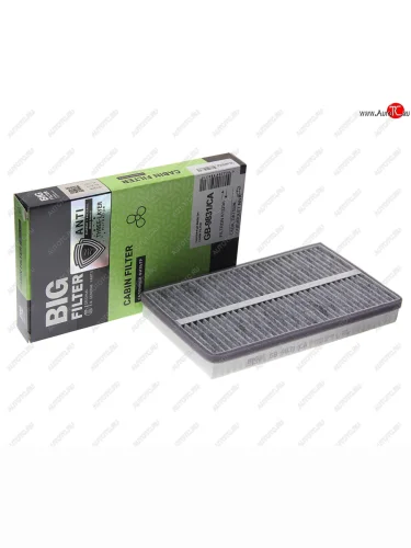 Фильтр воздушный салона антибактериальный BIG FILTER Лада ВАЗ Калина  1118 (2004-2013) седан