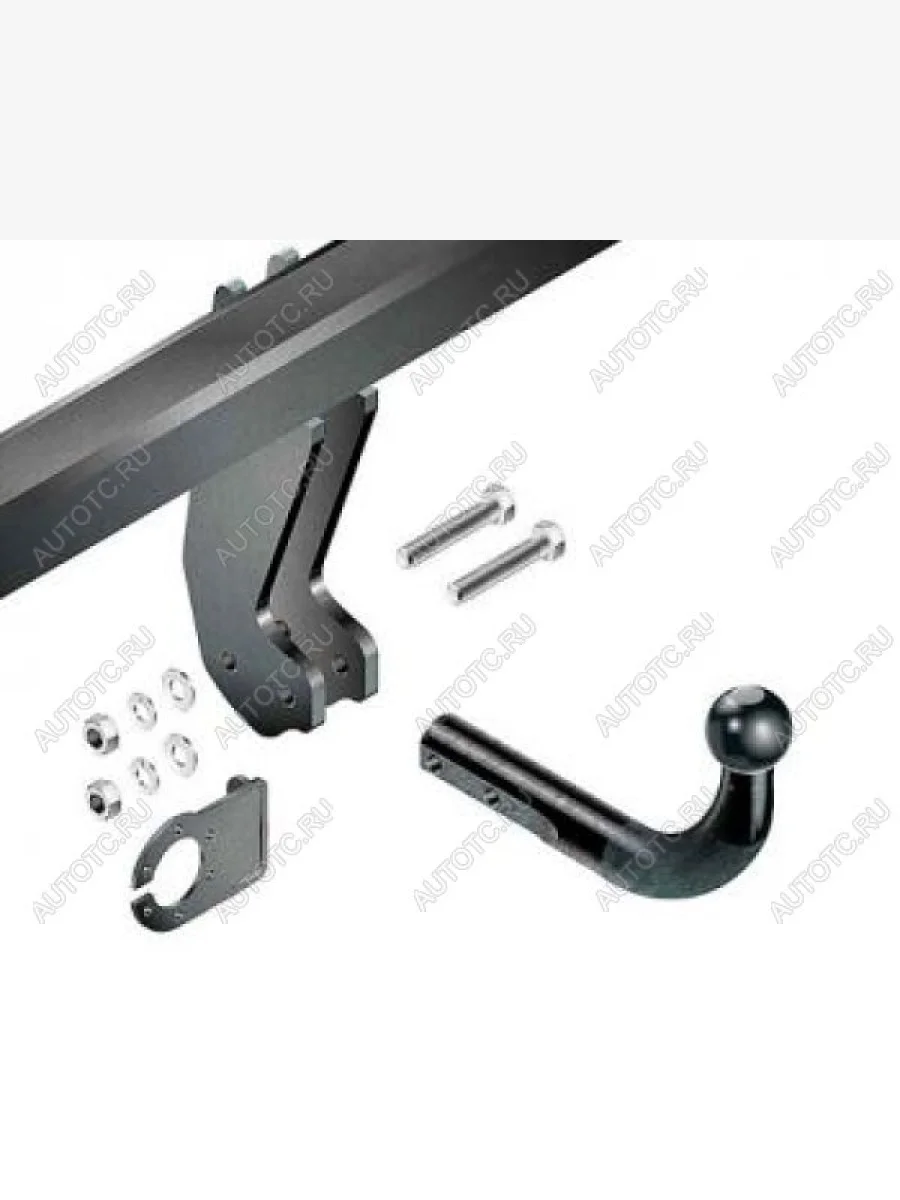 Фаркоп (крепление шара на двух болтах) Motodor Hyundai Tucson NX4 (2020-2022) (оцинкованный, шар A (F20))  в Воронеже Воронежской области