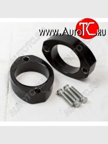 Передние проставки для увеличения клиренса (2 шт., крепеж, опора , с 2-мя шпильками) KLIRENSPLUS (40 мм) CITROEN AX (1986-1998), CITROEN Saxo (1996-2003), Mitsubishi eK Custom  B11W (2013-2015), Mitsubishi eK Space  B11A (2014-2016), Mitsubishi eK-Wagon  H81W (2001-2006), Mitsubishi Minica  H4 (1998-2011), Mitsubishi Mirage  A03A (2012-2015), Peugeot 106 (1991-2003), Subaru R2  RC1-RC2 (2003-2010), Subaru Stella  RN (2006-2011)