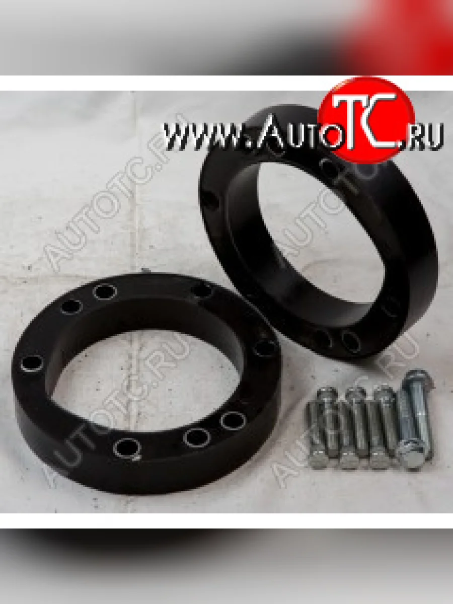 Передние проставки для увеличения клиренса (2 шт., крепеж) KLIRENSPLUS Mini Hatch F56 хэтчбэк 3 дв. (2013-2025) (20 мм)  в Керчи Республика Крым