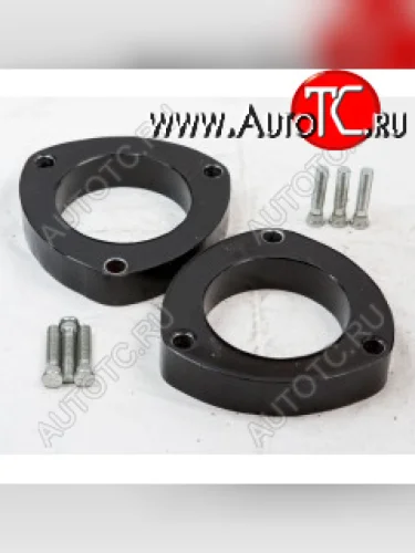 Передние проставки для увеличения клиренса (2 шт., крепёж) KLIRENSPLUS (40 мм) Hyundai IX55  EN (2006-2013), Hyundai Palisade  LX2 (2018-2022), Hyundai Santa Fe ( SM,  CM,  TM) (2000-2021), Hyundai Sonata  Y3 (1993-1998), Hyundai Starex/Grand Starex/H1  TQ (2007-2022), Hyundai Starex/H1  A1 (1997-2007), Hyundai Trajet (1999-2008), Hyundai Veracruz (2006-2015), KIA Carens  UN (2006-2013), KIA Carnival ( VQ,  YP) (2005-2020), KIA Magentis (2005-2010), KIA Optima  2 MG (2005-2010), KIA Sorento ( XM,  UM/Prime) (2009-2020), KIA Sportage  2 JE,KM (2004-2010), KIA Telluride  ON (2019-2025)