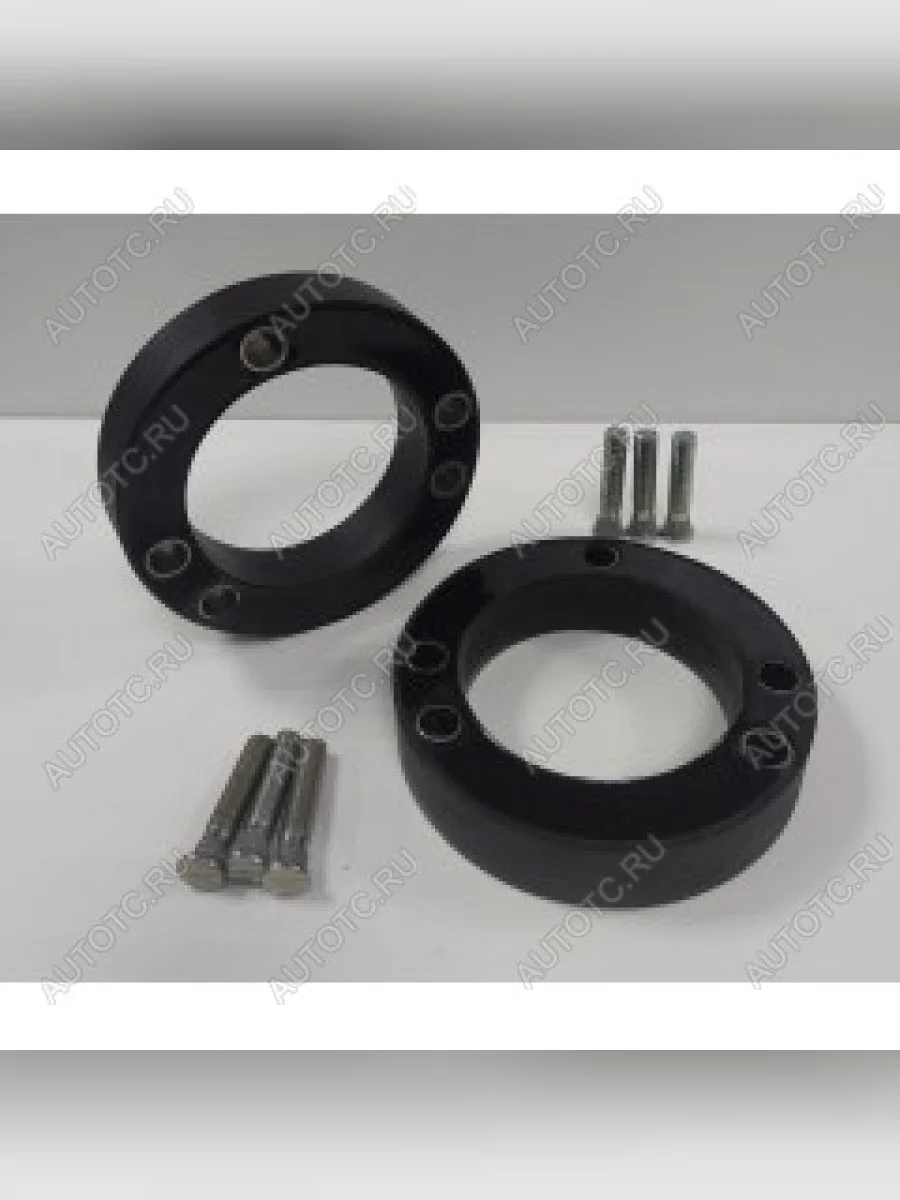 Передние проставки для увеличения клиренса (2 шт., крепёж) KLIRENSPLUS Peugeot 508 седан (2010-2014) (40 мм)  в Керчи Республика Крым