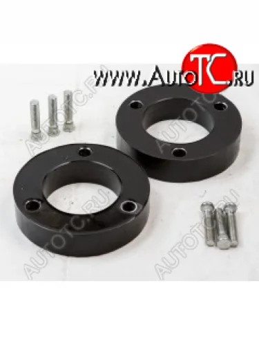 Передние проставки для увеличения клиренса (2 шт., крепеж) KLIRENSPLUS (30 мм) Fiat Fullback, KIA Fullback, Lexus GS250 (L10), GS300 (S190), IS250 (XE20,  XE30 седан), IS350 (XE20), RC350 (С10), Mitsubishi Challenger, L200 (4,  5 KK,KL), Montero (V60,  V90), Pajero (4 V80,  4 V90), Pajero Sport (PB,  QE,  QF), Triton (KA/KB,  KKKL), Toyota Chaser (6 X100), Cresta (X100), Mark X (X120,  X130)