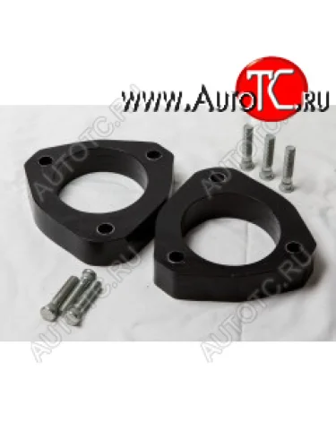 Передние проставки для увеличения клиренса (2 шт., крепеж) KLIRENSPLUS (40 мм) Chery Tiggo 5 (T21) рестайлинг (2017-2020)