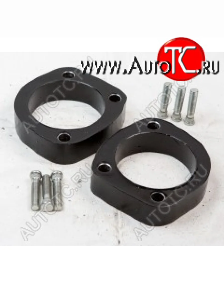 Задние проставки для увеличения клиренса (2 шт., крепеж) KLIRENSPLUS KIA Carens FC, RS дорестайлинг (1999-2002) (30 мм)  в Самаре Самарской области