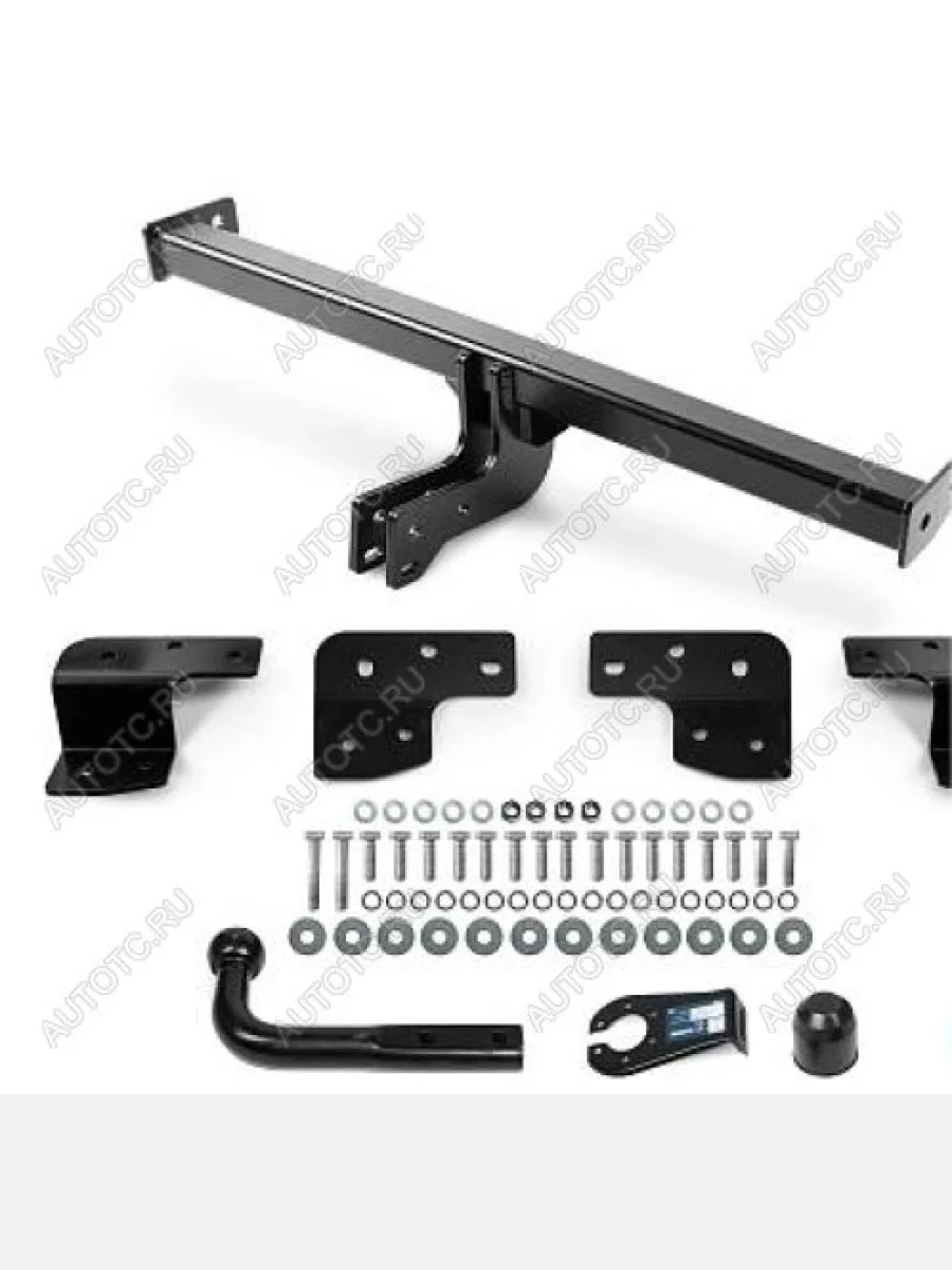 Фаркоп (крепление шара на двух болтах) Atlas JAECOO J7 (2023-2025) (стальной с порошковым покрытием, шар A (F20))  в Керчи Республика Крым