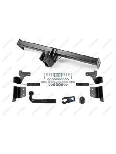 Фаркоп (крепление шара на двух болтах) Atlas (стальной с порошковым покрытием, шар A (F20)) Changan UNI-T рестайлинг (2023-2025)