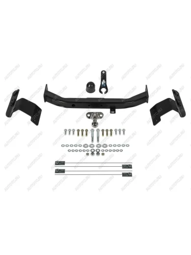 Фаркоп (Executive, TRD)(фланцевое крепление шара) Atlas (стальной с порошковым покрытием, шар F (C, F30)) Toyota Land Cruiser 200 2-ой рестайлинг (2015-2021)