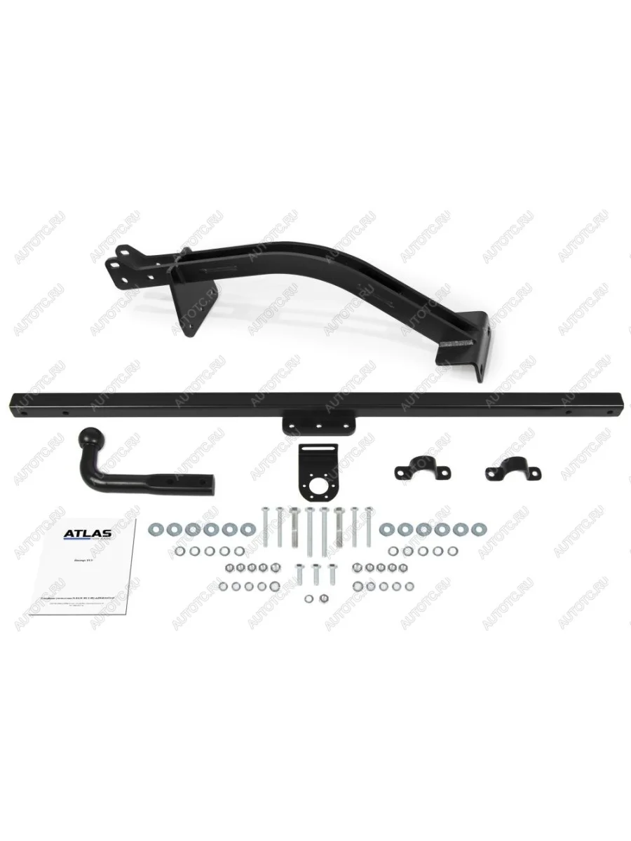 Фаркоп (крепление шара на двух болтах) Atlas Лада ВАЗ нива 4х4 2131 (Legend) 5 дв. 2-ой рестайлинг (2021-2025) (стальной, шар A (F20))  с доставкой в г. Керчь