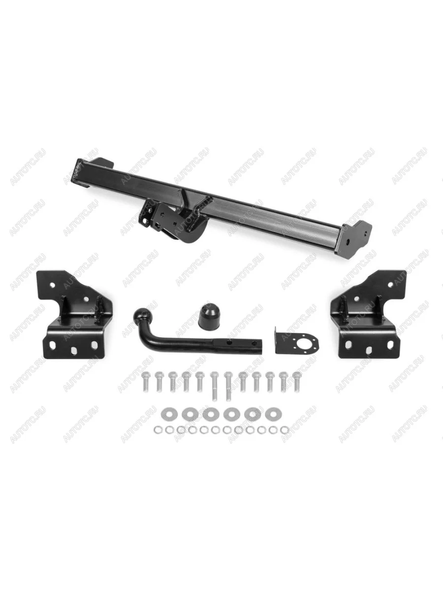 Фаркоп (крепление шара на двух болтах) Atlas KIA Seltos SP2 дорестайлинг (2019-2022) (стальной с порошковым покрытием, шар A (F20))  в Перми Пермском крае