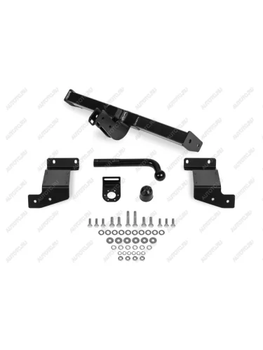 Фаркоп (крепление шара на двух болтах) Atlas (стальной с порошковым покрытием, шар A (F20)) KIA Ceed 2 JD рестайлинг, хэтчбэк (2015-2018)