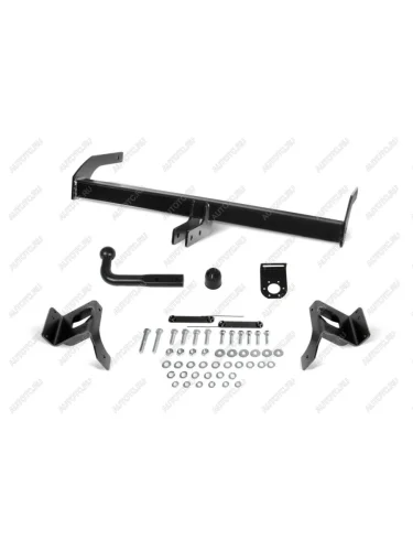 Фаркоп (крепление шара на двух болтах) Atlas (стальной с порошковым покрытием, шар A (F20)) Hyundai Tucson TL рестайлинг (2018-2021)