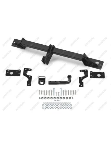 Фаркоп (крепление шара на двух болтах) Atlas (стальной с порошковым покрытием, шар A (F20)) Hyundai Santa Fe TM рестайлинг (2020-2022)