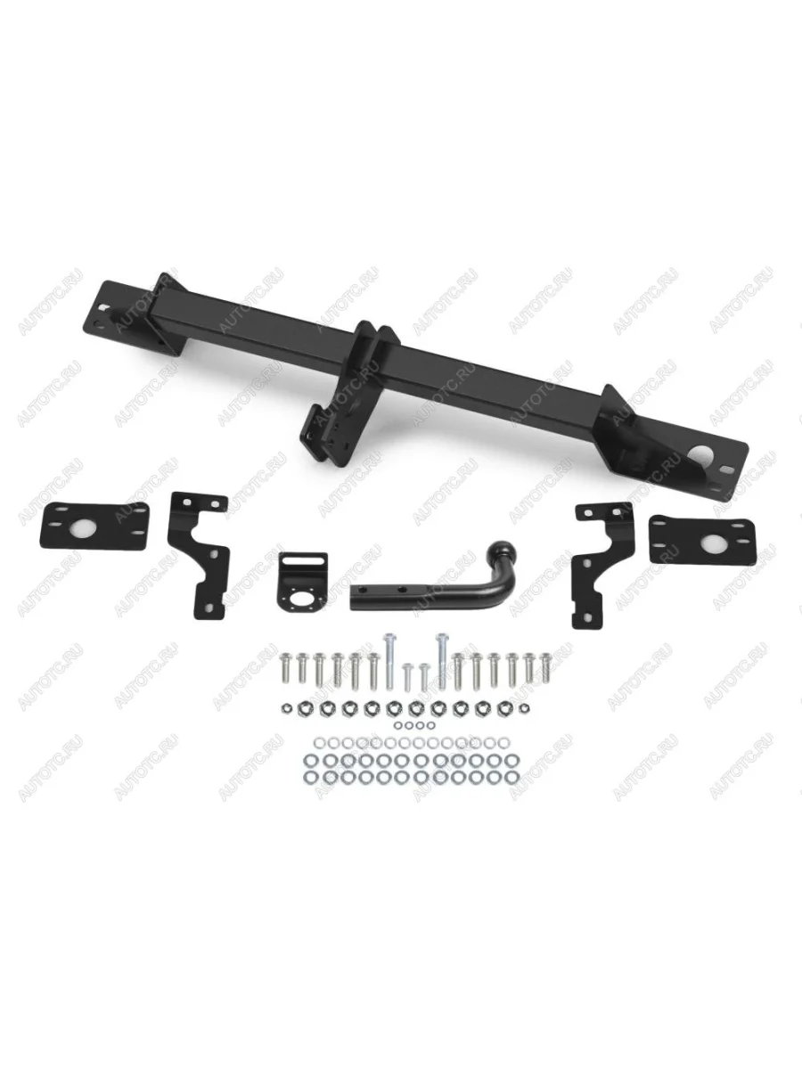 Фаркоп (крепление шара на двух болтах) Atlas Hyundai Santa Fe TM рестайлинг (2020-2022) (стальной с порошковым покрытием, шар A (F20))  с доставкой в г. Керчь