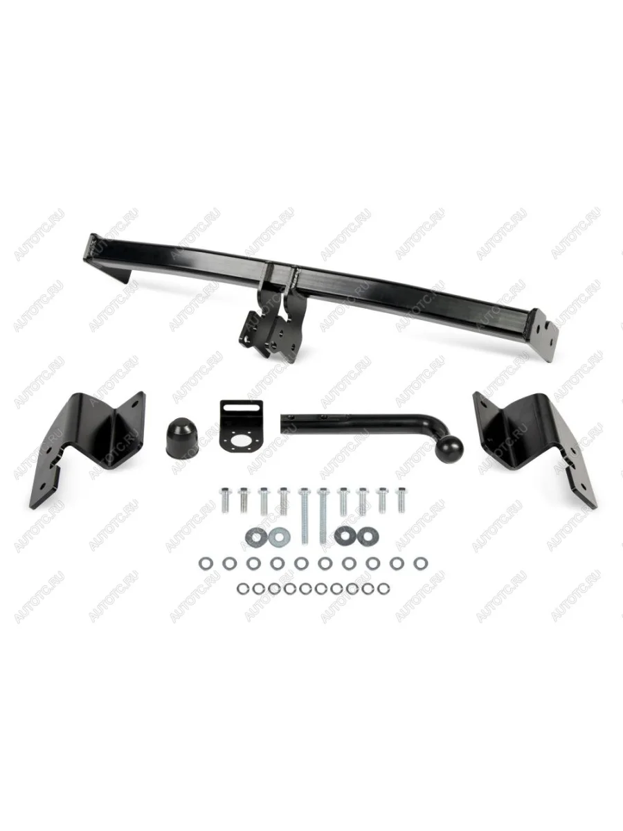 Фаркоп (крепление шара на двух болтах) Atlas Hyundai Solaris HCR седан дорестайлинг (2017-2020) (стальной с порошковым покрытием, шар A (F20))  с доставкой в г. Самара