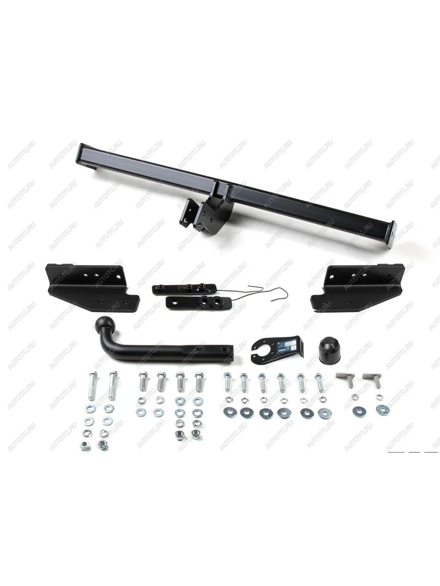 Фаркоп (крепление шара на двух болтах) Atlas Geely Emgrand SS11 дорестайлинг (2021-2025) (стальной с порошковым покрытием, шар A (F20))  в Керчи Республика Крым