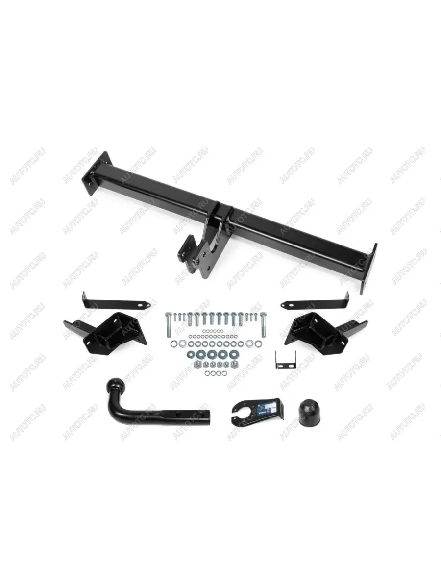 Фаркоп (крепление шара на двух болтах) Atlas Chery Tiggo 8 1 T18 рестайлинг (2019-2023) (стальной с порошковым покрытием, шар A (F20))  с доставкой в г. Керчь