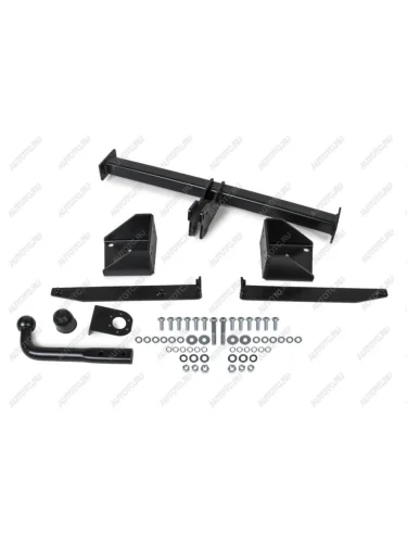 Фаркоп (крепление шара на двух болтах) Atlas (стальной с порошковым покрытием, шар A (F20)) Ford Focus 2 седан рестайлинг (2007-2011)