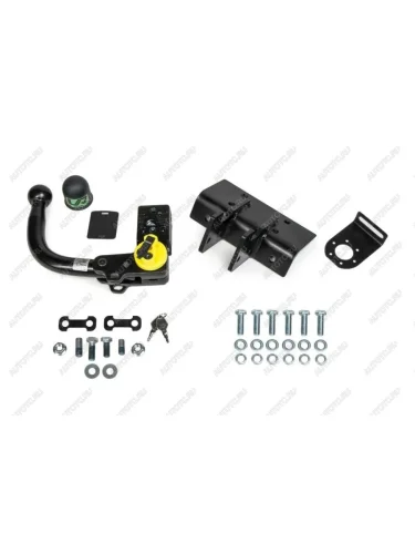 Фаркоп (фланцевое крепление шара) Atlas (стальной с порошковым покрытием, F) Changan CS95 (2023-2025)