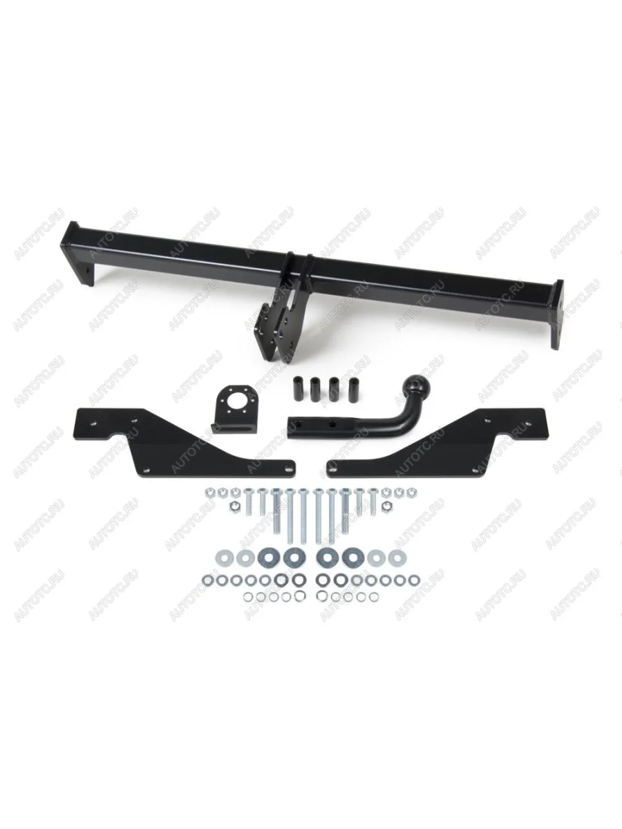 Фаркоп (крепление шара на двух болтах) Atlas Renault Logan 1 дорестайлинг (2004-2010) (стальной с порошковым покрытием, шар A (F20))  в Перми Пермском крае