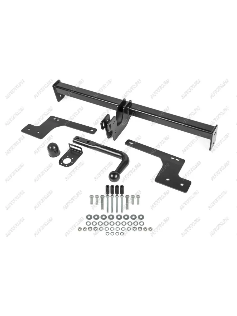 Фаркоп (крепление шара на двух болтах) Atlas Renault Duster HS рестайлинг (2015-2021) (стальной с порошковым покрытием, шар A (F20))  в Воронеже Воронежской области
