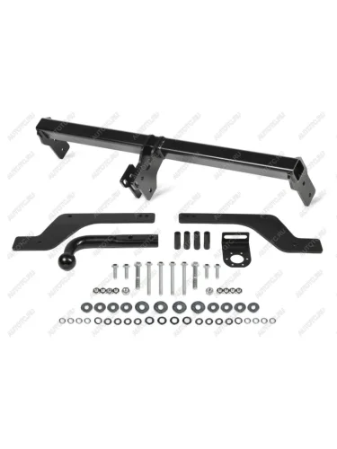 Фаркоп (крепление шара на двух болтах) Atlas (стальной с порошковым покрытием, шар A (F20)) Renault Logan 2 дорестайлинг (2014-2018)