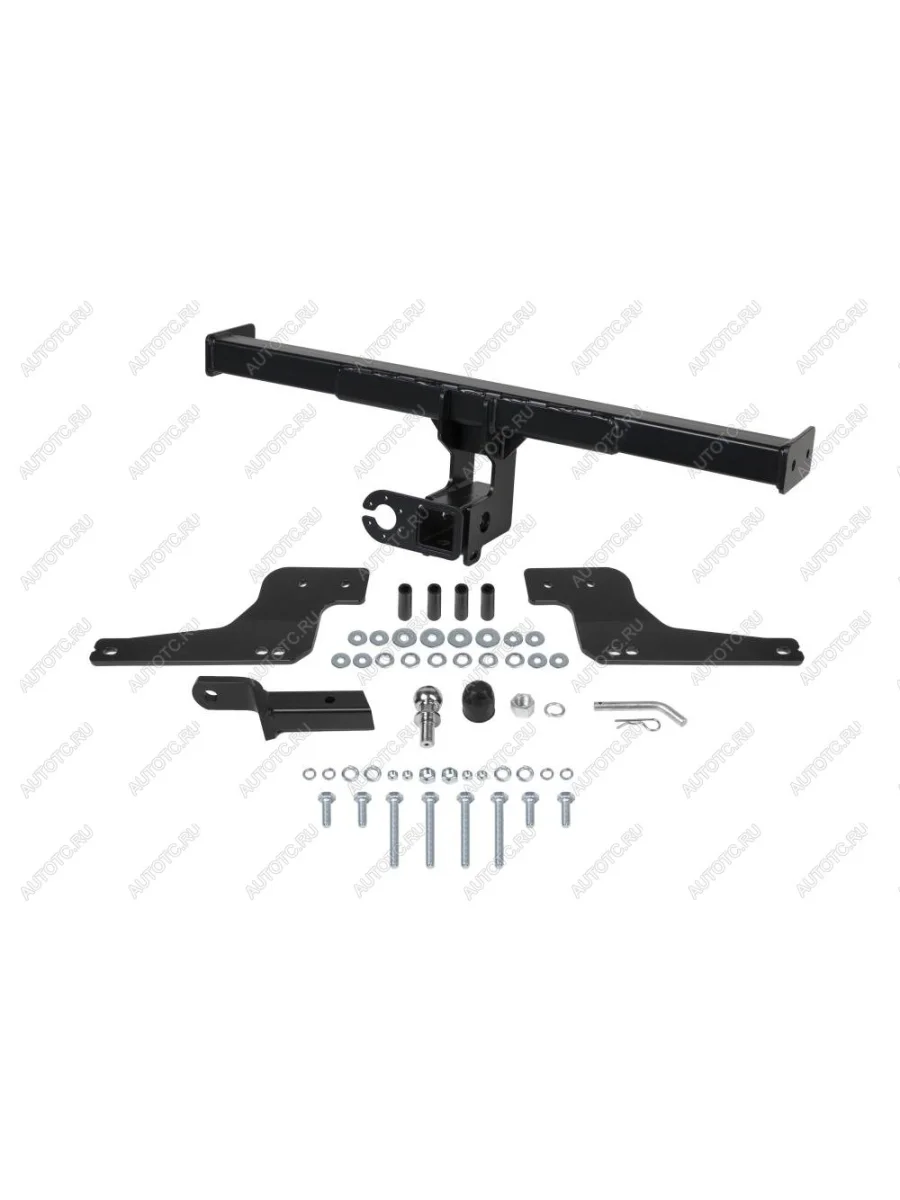 Фаркоп (съемное крепление шара под американский квадрат) Atlas Renault Duster HS рестайлинг (2015-2021) (стальной с порошковым покрытием, шар Е)  в Воронеже Воронежской области