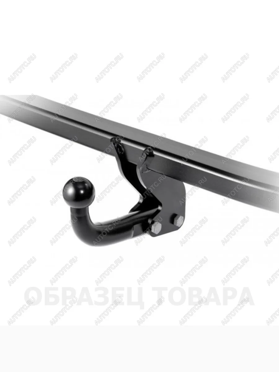 Фаркоп (с пневмоподвеской)(съемное крепление шара под американский квадрат) DZK KIA Mohave HM рестайлинг (2017-2020) (стальной, шар Е)  в Перми Пермском крае