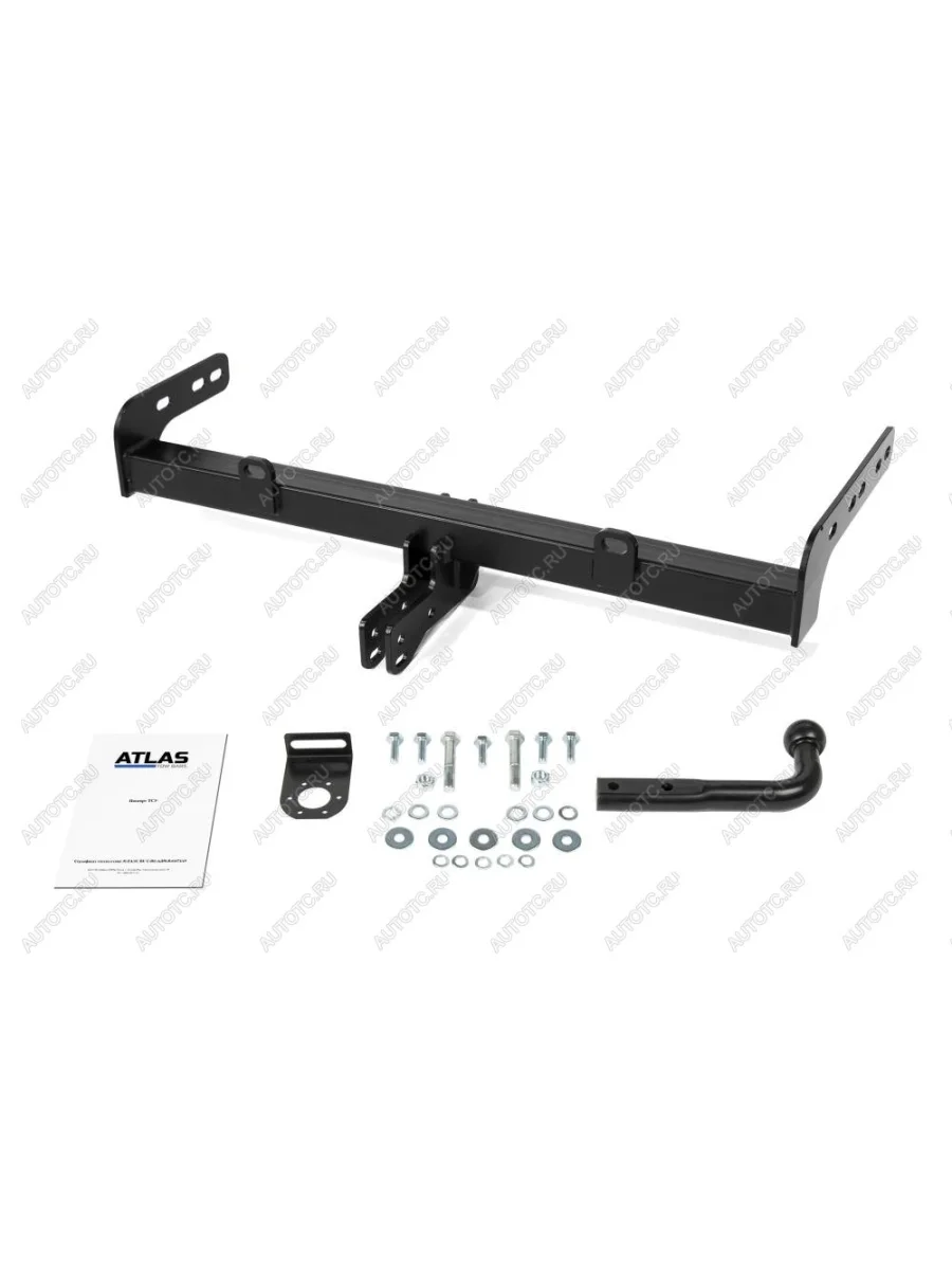 Фаркоп (крепление шара на двух болтах) Atlas Datsun on-DO седан дорестайлинг (2014-2019) (стальной, шар A (F20))  с доставкой в г. Керчь