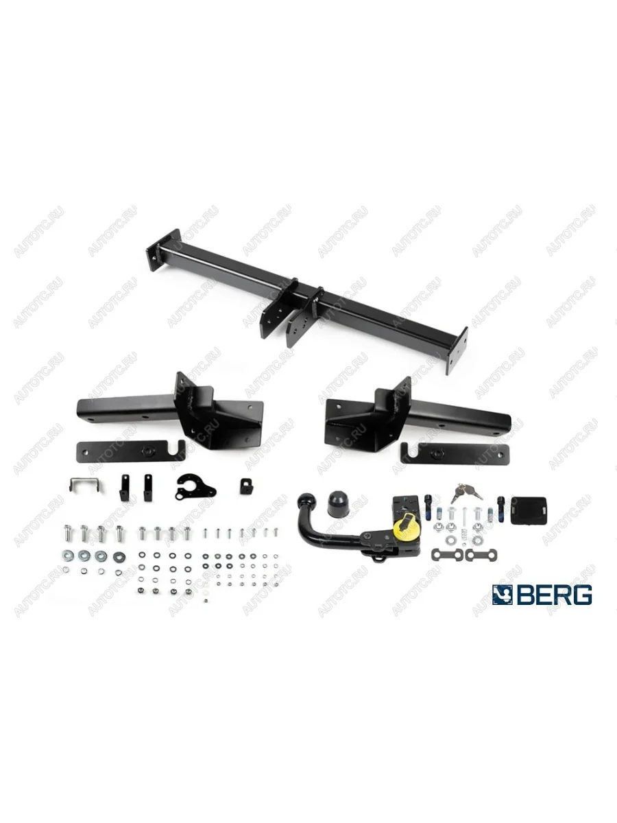 Фаркоп (быстросъемное крепление шара) Berg Jetour X70 Plus (2023-2025) (стальной с порошковым покрытием, шар V (A40V, W5))  в Керчи Республика Крым