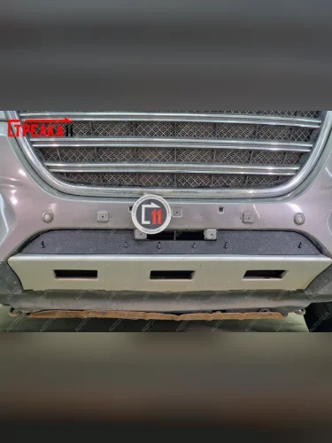 Зимняя защита на стяжке (низ) Стрелка11 (черная) Haval H6 (2013-2020)