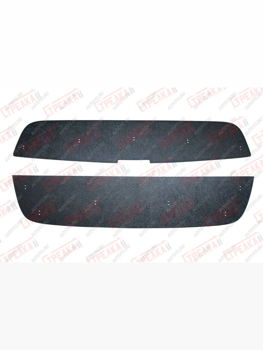 Зимняя защита на стяжке (верх) Стрелка11 Chevrolet Captiva 2-ой рестайлинг (2013-2016) (черная)  в Воронеже Воронежской области