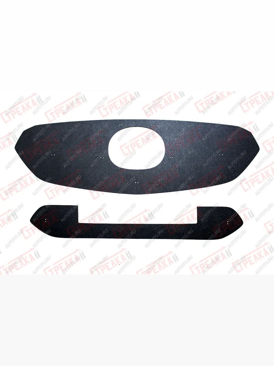 Зимняя защита на стяжке (низ) Стрелка11 Mazda CX-5 KF (2016-2025) (черная)  с доставкой в г. Пермь