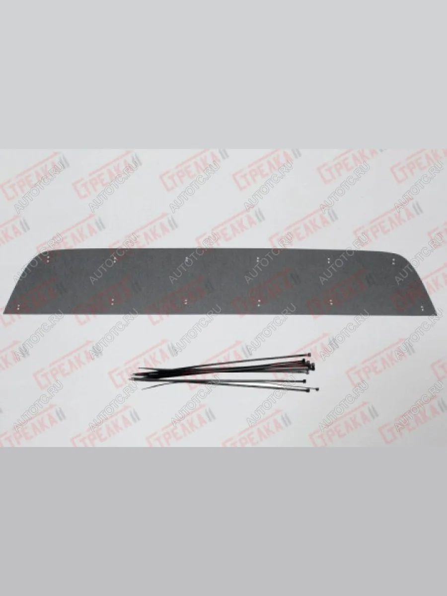 Зимняя защита на стяжке (низ) Стрелка11 Mitsubishi L200 4  дорестайлинг (2006-2014) (черная)  в Керчи Республика Крым