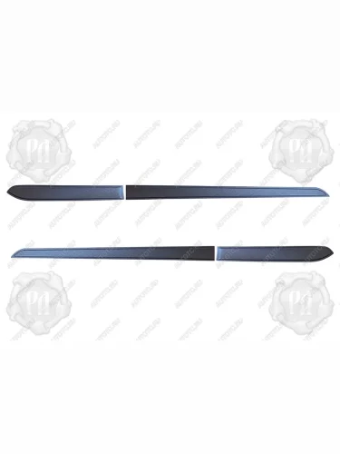 Молдинги на двери Русская Артель (шагрень) Toyota Camry  XV70 (2017-2021) дорестайлинг