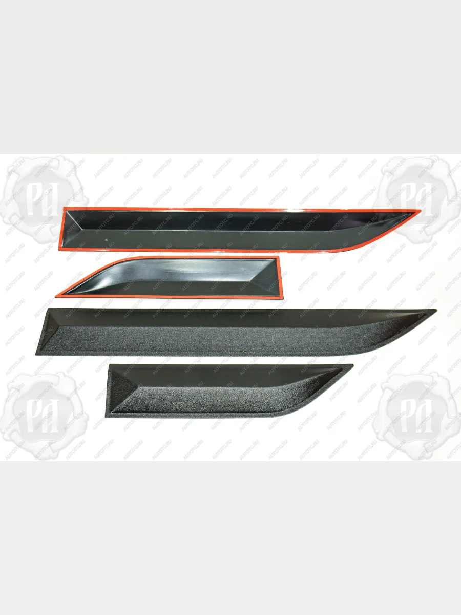 Молдинги на двери Русская Артель Haval Dargo (2022-2025) (шагрень)  в Воронеже Воронежской области