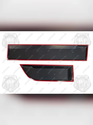 Молдинги на двери Русская Артель (глянец под покраску) Renault Duster  HM (2021-2024) рестайлинг