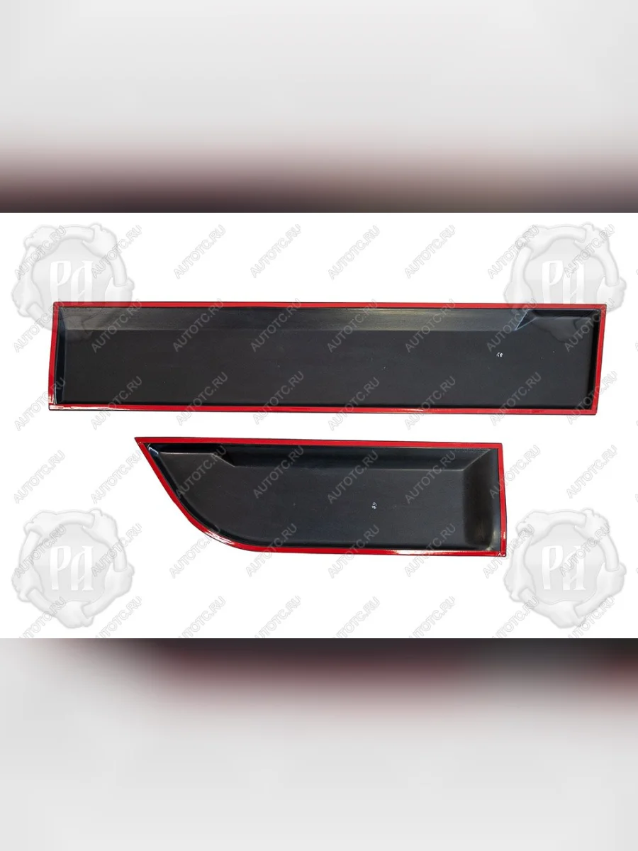 Молдинги на двери Русская Артель Renault Duster HM рестайлинг (2021-2024) (глянец под покраску)  в Воронеже Воронежской области