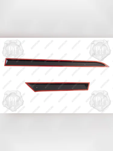 Молдинги на двери Русская Артель (глянец под покраску) Volkswagen Jetta  A5 (2005-2011) седан