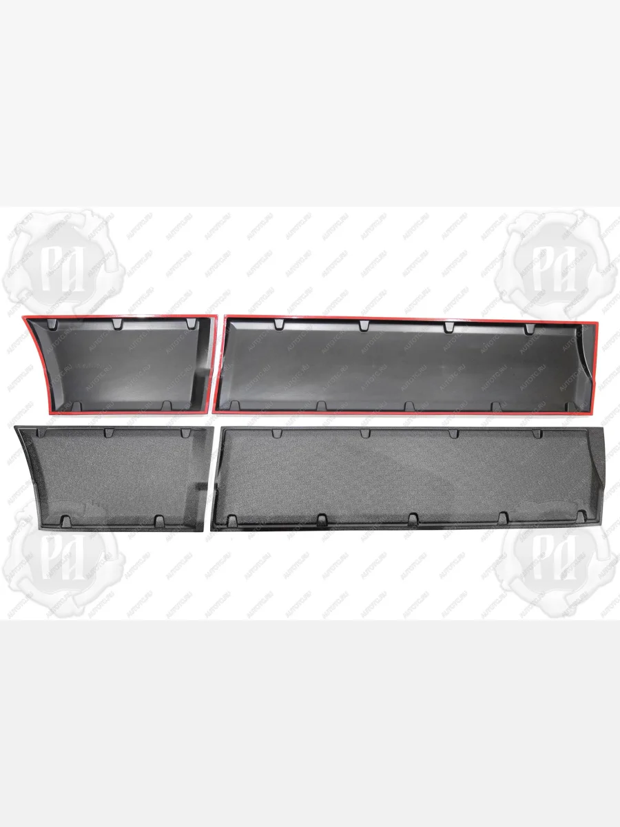 Молдинги на двери Русская Артель Great Wall Hover H3  дорестайлинг (2010-2014) (шагрень)  в Керчи Республика Крым