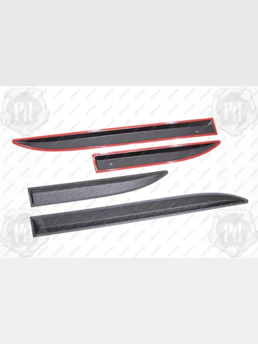 Молдинги на двери Русская Артель (шагрень) Geely Atlas Pro  NL3 (2019-2025)