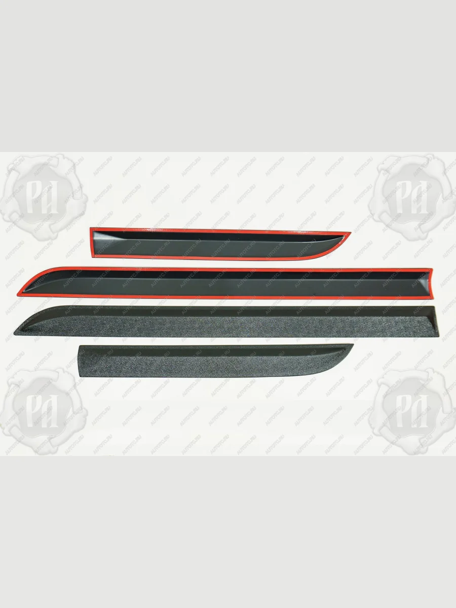 Молдинги на двери Русская Артель Toyota Camry XV40 дорестайлинг (2006-2008) (шагрень)  в Воронеже Воронежской области