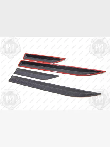 Молдинги на двери Русская Артель (шагрень) Geely Coolray  SX11 (2018-2023) дорестайлинг