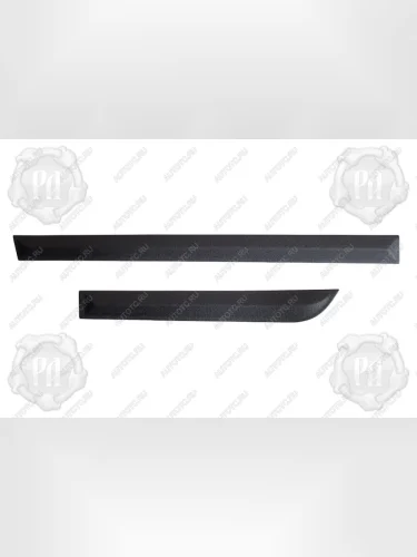 Молдинги на двери (узкие) Русская Артель (шагрень) Renault Duster  HM (2021-2024) рестайлинг