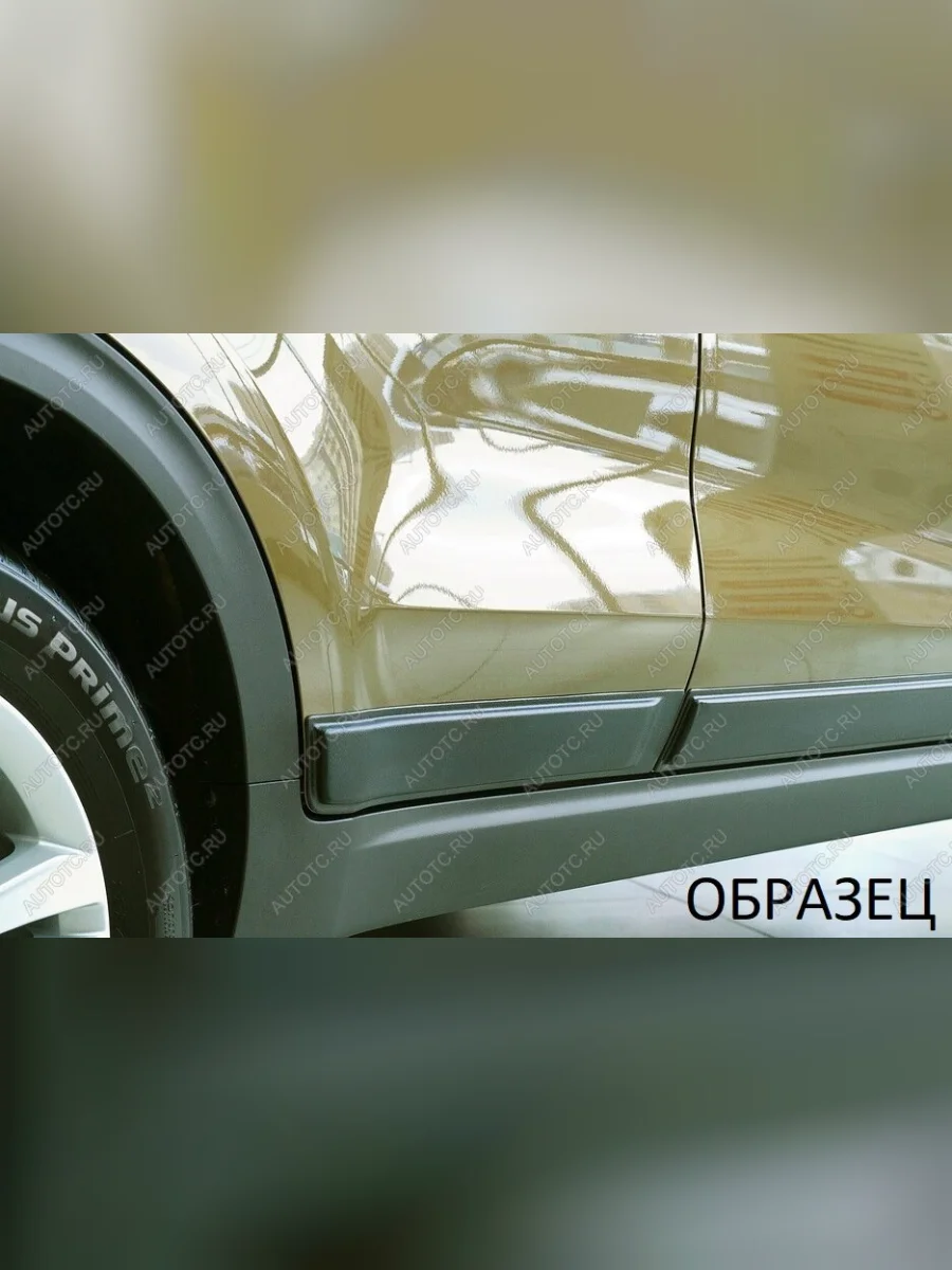 Молдинг двери задний правый Русская Артель Mitsubishi Pajero Sport PB дорестайлинг (2008-2013) (глянец под покраску)  в Самаре Самарской области