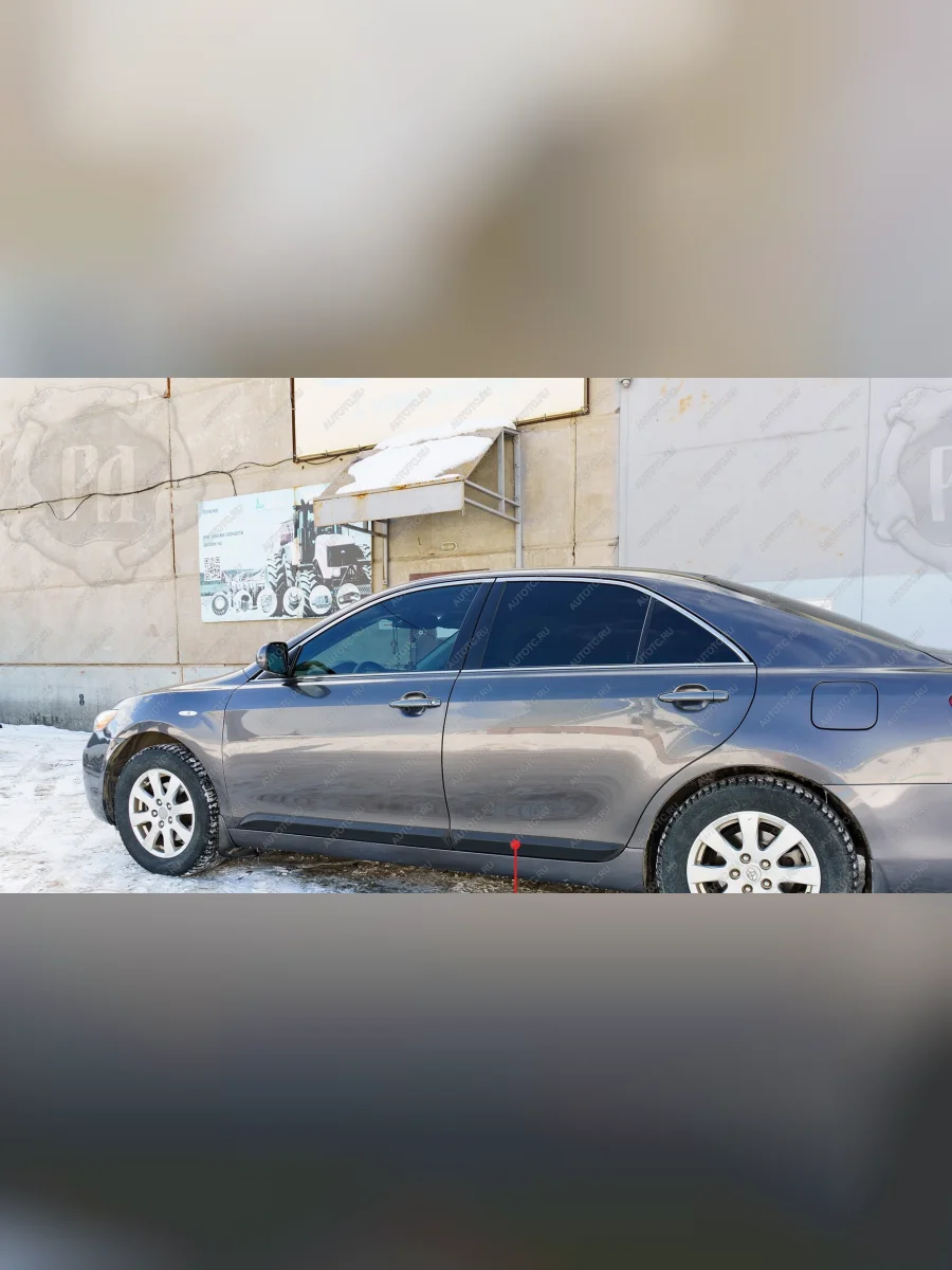 Молдинг двери задний правый Русская Артель Toyota Camry XV40 дорестайлинг (2006-2008) (шагрень)  в Воронеже Воронежской области