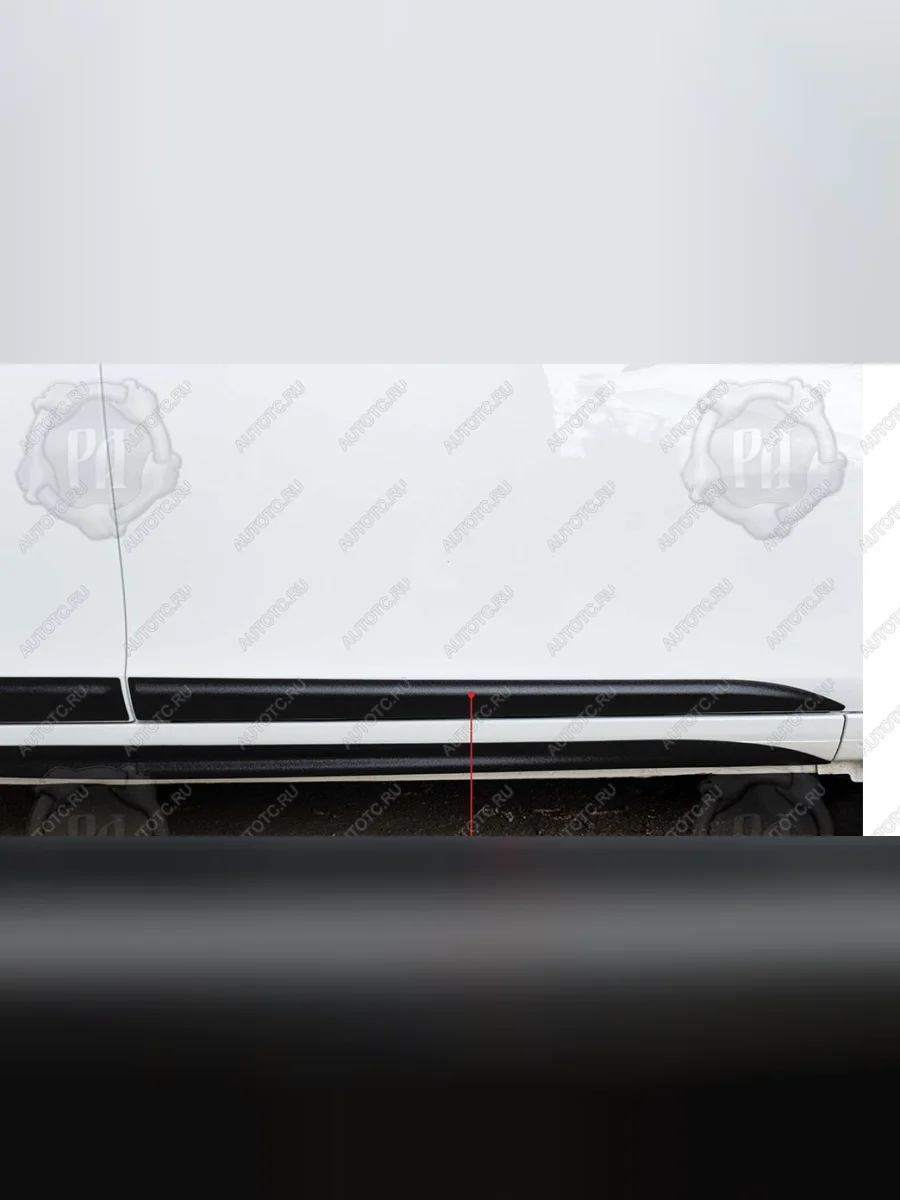 Молдинг двери задний правый Русская Артель Лада ВАЗ Веста 2180 седан дорестайлинг (2015-2023) (глянец под покраску)  в Керчи Республика Крым