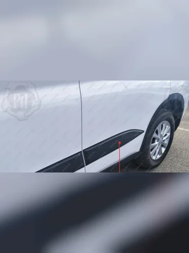 Молдинг двери задний правый Русская Артель (шагрень) Haval M6 (2021-2025)